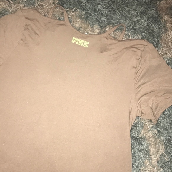 Victoria’s Secret Pink Super Soft Cold Shoulder - Picture 2 of 3